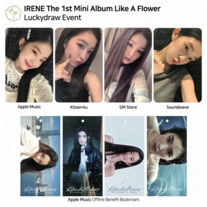 IRENE 1. Mini Album wie eine Blume Glückszeichnung Fotokarte Apple Music SW - Bild 1 von 26