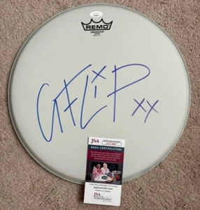 G Flip Signed Autographed Remo Drumhead Drummer The Worst Person Alive JSA COA - Picture 1 of 4