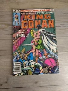 King Conan No 6 Vol 1 June 1981 Marvel Comics Vengeance From the Desert! - Picture 1 of 12