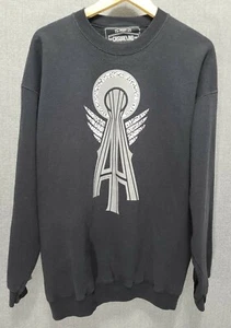 Aguja espacial informal Industrees Seattle cuello redondo negra sin etiquetas de talla B43 - Imagen 1 de 11