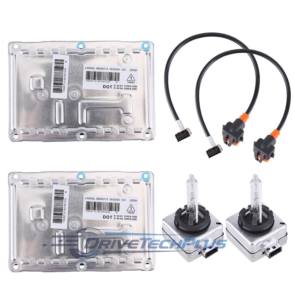 FOR LAD5GL AUDI VOLVO A4 S4 HEADLIGHT UNIT HID XENON BALLAST & D1S BULB 89035113 Foto 1 de 4