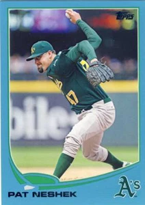 (72) 2013 Topps Update PAT NESHEK Walmart Blue Base Athletics #US306 LOT - Picture 1 of 1