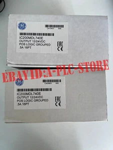 GE Fanuc IC200MDL740 IC200MDL740L Output 12/24VDC 5A 16PT Module Via FEDEX/DHL - Picture 1 of 3