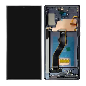 For Samsung Galaxy Note 10 Plus OLED Display LCD Touch Screen Frame Replacement - Picture 1 of 3