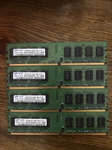Samsung M378T5663QZ3-CF7 4x 2GB PC2-6400 - Picture 1 of 2