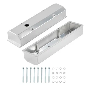 Tall Valve Covers For Chevy SBC 283 305 307 327 350 400 Motor 1958-1986 3 3/8 " - Picture 1 of 18