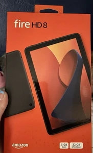 Amazon Fire HD 8 Latest 2024 8" HD tablet with Wi-Fi 3GB /32 GB, (Black) - Picture 1 of 2