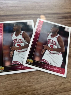 1993-94 Jo Jo English-Upper Deck  #415- Chicago Bulls *TWO CARDS* - Image 1 of 2