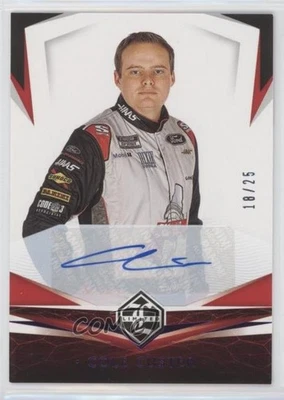 2021 Panini Chronicles Limited Purple Auto /25 Cole Custer #14 Auto - Image 1 of 2
