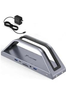 TobenONE 14-in-1 MacBook Pro/Air Docking Station Dual 4K Monitor - Afbeelding 1 van 8