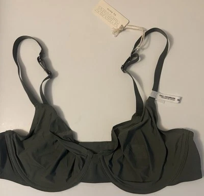 Sujetador para mujer Aerie SMOOTHEZ microfibra sin forro transparente verde palma real 36C nuevo con etiquetas Foto 1 de 4