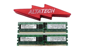 IBM 39M5809 2GB (2X1GB)PC2 3200 CL3 - Picture 1 of 6
