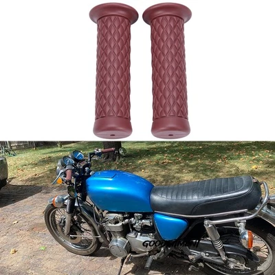 Empuñaduras de gel para manillar de 7/8"" y 1" para Honda CB400 CB500 CB550F CB600 CB750 Foto 1 de 4