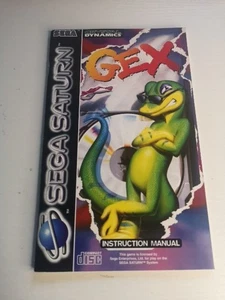 Gex - Sega Saturn Spielanleitung Booklet Gebraucht - Bild 1 von 7