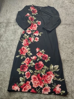 VESTIDO REVERSIBLE SLIM FIT WHITE HOUSE BLACK MARKET KEY HOLE TALLA MEDIANA Foto 1 de 4