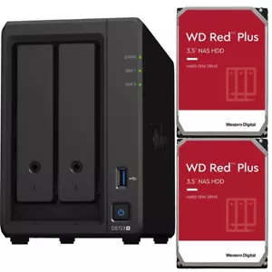 Synology DS723+ 2-Bay 2GB RAM 16TB (2x8TB) Western Digital NAS Laufwerke - Bild 1 von 8