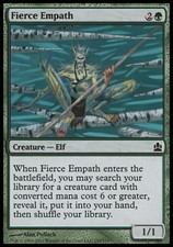 4x Fierce Empath NM-Mint, English Commander 2011 MTG Magic