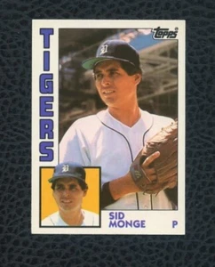 1984 TOPPS TRADED TIFFANY #80T SID MONGE DETROIT TIGERS - Picture 1 of 2