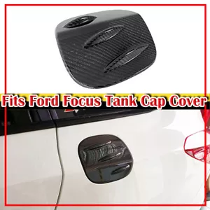 19-25 Carbon Fiber Fits Ford Focus Hatchback / Wagon Side Oil Cap Cover Trim - Picture 1 of 7