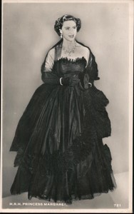 UK RPPC H. R. H. Princess Margaret Royalty Real Photo Post Card Vintage