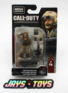 Mega Construx Call of Duty Captain Pelayo 26 Pieces 2018 Mattel New on Card - Picture 1 of 4