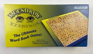 RARE SIGNED Keesdrow Deluxe COMPLETE Pywacket 2005 Word Find Seek Board Game - Picture 1 of 14