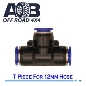 T piece to 12mm hose for an on board Air System - Picture 1 of 5