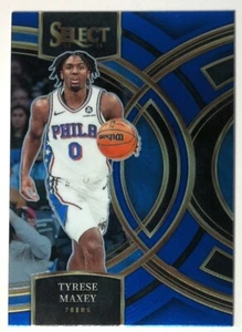 Tyrese Maxey 76ERS 2023-24 Panini Select Premier Level #157 - Imagen 1 de 3