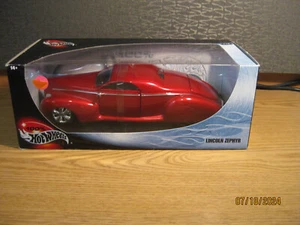 1/18 LINCOLN ZEPHYR , IN CANDY RED BY HOT WHEELS # 54589 - Picture 1 of 20