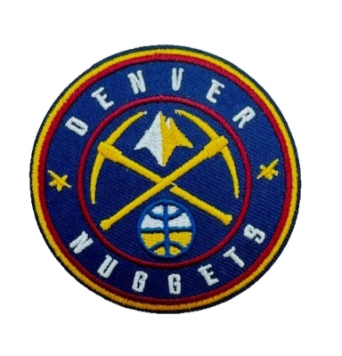 Denver Nuggets NBA Basketball  Team Logo bestickt zum Aufbügeln  Aufnäher Patch - Bild 1 von 3