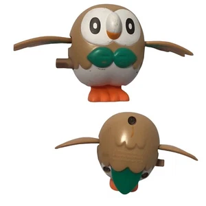 Pokemon Rowlet Wind-Up Sun and Moon #6 McDonalds Happy Meal Toy Nintendo 2017 - Picture 1 of 9