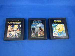 Defender ~ Missile Command ~ Pac Man ~ Atari 2600 ~ getestet und gespielt großartig ~ - Bild 1 von 8