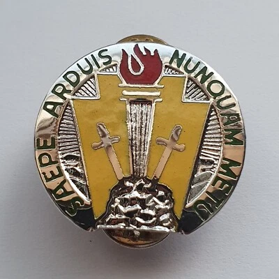 Slippery Rock University Pennsylvania Vintage Enamel pin badge - CB - Made USA  - Image 1 of 3