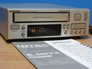 ONKYO K-505TX Cassette deck Intec 205 Series with manual maintenanced works well - Picture 1 of 3