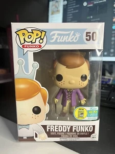 Funko Pop Freddy Funko 50 as Willy Wonka - 500 PC LIMITED - 2016 Comic Con - Picture 1 of 6