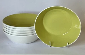 Vintage Retro MCM PREMIERE DE LUXE JAPAN ALMIER Soup Bowl X6 Dinner Set - Picture 1 of 2