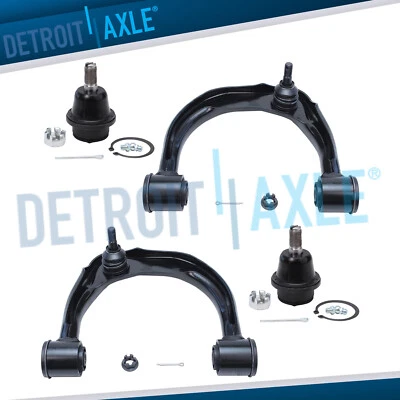 Conjunto de brazos de control superiores delanteros + rótula inferior para Toyota Tacoma 2005-2017 Foto 1 de 4