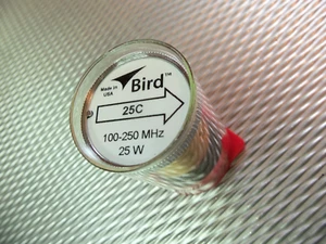 Bird 43 Thruline WattMeter Element 25W 25C 100-250MHz NEW - Picture 1 of 1