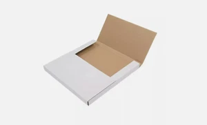 100 LP Premium Record Album Mailers Book Box Variable Depth Laser Disc - New - Picture 1 of 3