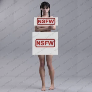 Statuina resina 1/24 sexy hot wednesday girl modello nsfw non dipinta non montata - Foto 1 di 3