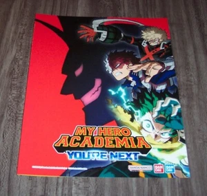 MY HERO ACADEMIA You're Next NYCC COMIC CON EXCLUSIVE FLYER POSTER 2024 - Picture 1 of 3