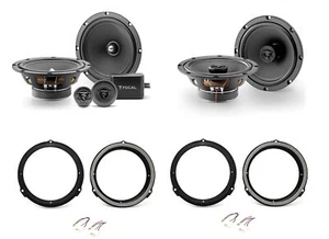 Set 6 Lautsprecher Focal für Ford Transit Custom Serie 2013-2023 Vorne Und - Bild 1 von 4