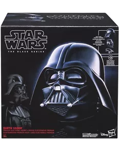 Casco elettronico premium Star Wars DARTH VADER The Black Series Hasbro ESB ROTJ - Foto 1 di 14