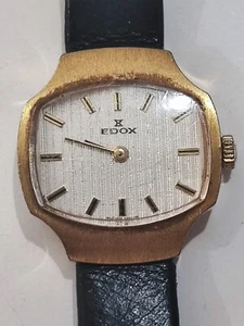Edox Ladies Vintage Mechanical Watch Working - Picture 1 of 8