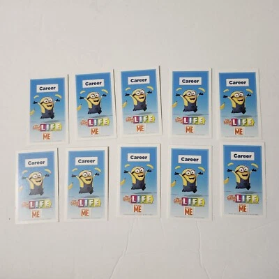 The Game of Life Despicable Me Minion Career Cards 2014 Replacement Parts - Image 1 of 3