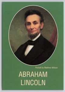 Abraham Lincoln Letztes Leben Porträt von Matthew Wilson Postkarte - Bild 1 von 2