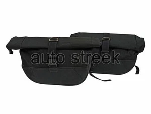 Par de alforjas de lona suave aptas para Royal Enfield GT e Interceptor 650 D1 - Imagen 1 de 4