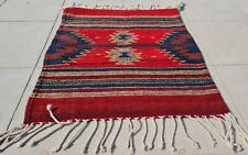 Authentic Hand Knotted Vintage Flat Weave Kilim Kilm Wool Area Rug 2.0 x 1.10 Ft