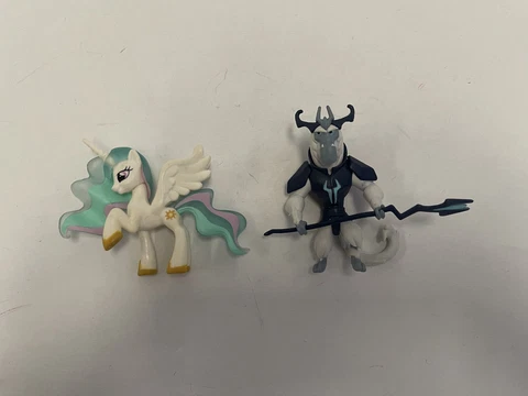 My Little Pony 3" Princess Celestia & Storm King Figures Cover