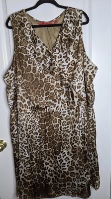 Women’s Belle Gray by Lisa Rinna Sleeveless Spring/Summer Dress, Size 3X - Image 1 of 4